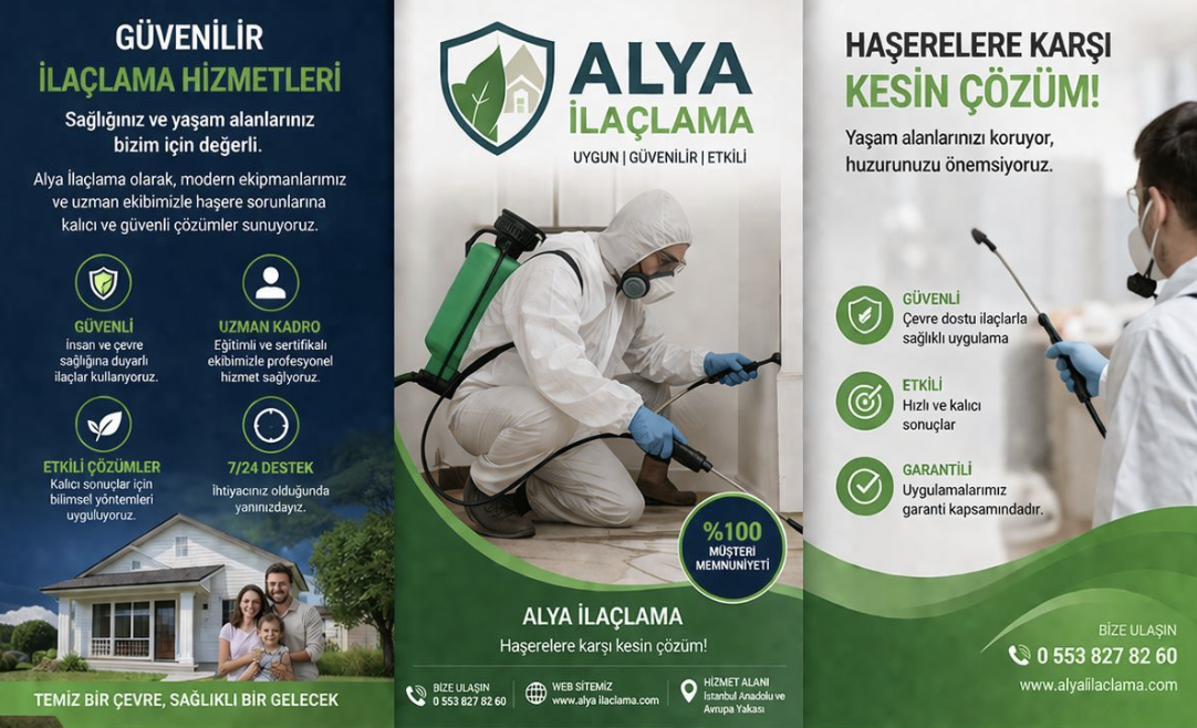 Maltepe örümcek ilaçlama